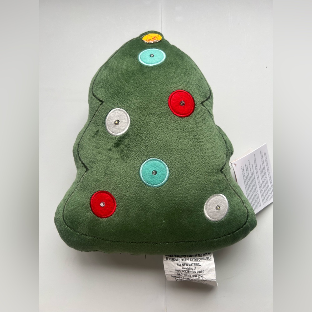 Bullseye Playground LED
Christmas Tree Pillow